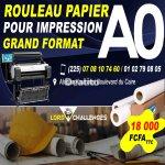 ROULEAU PAPIER A0 | Dealito.ci