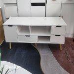 Meuble TV scandinave "épure blanche"  | Dealito.ci