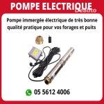 VENTE DE POMPE ELECTRIQUE IMMERGEE 220V | Dealito.ci