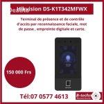 TERMINAL DE RECONNAISSANCE FACIALE À VENDRE | Dealito.ci