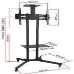 Support de tv mobile avec roulette  | Dealito.ci