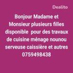 Pour tout vos besoins de personnel pour travailler  | Dealito.ci